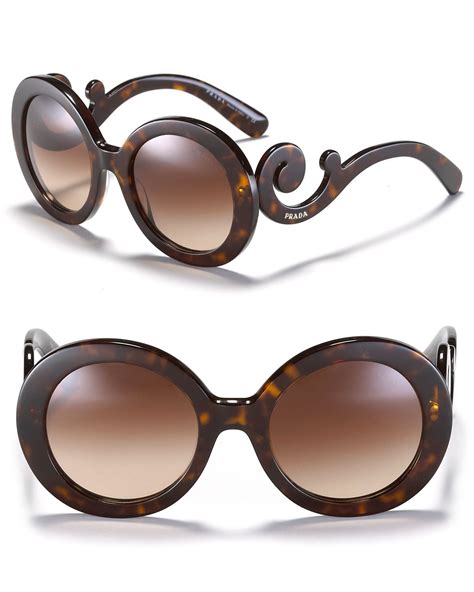 prada baroque round sunglasses|prada baroque sunglasses sale.